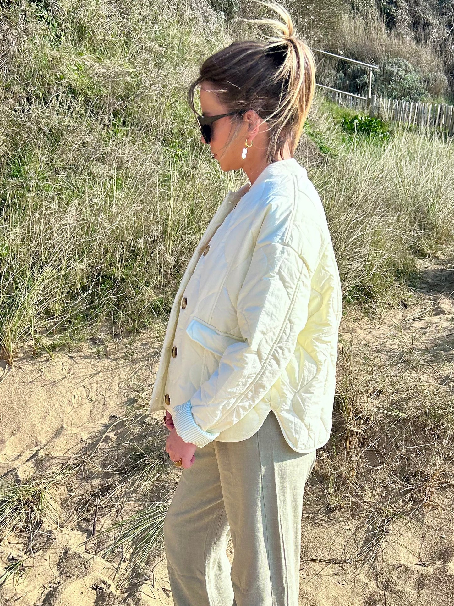 Veste Andréa écru