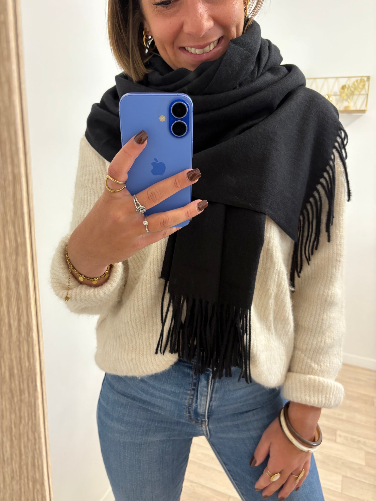 Écharpe noir