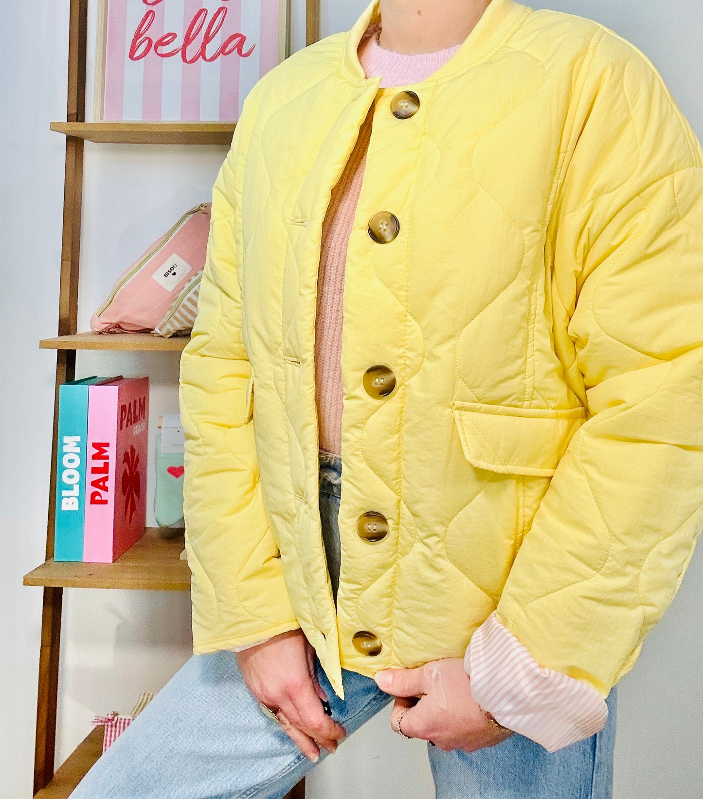 Veste Andréa jaune
