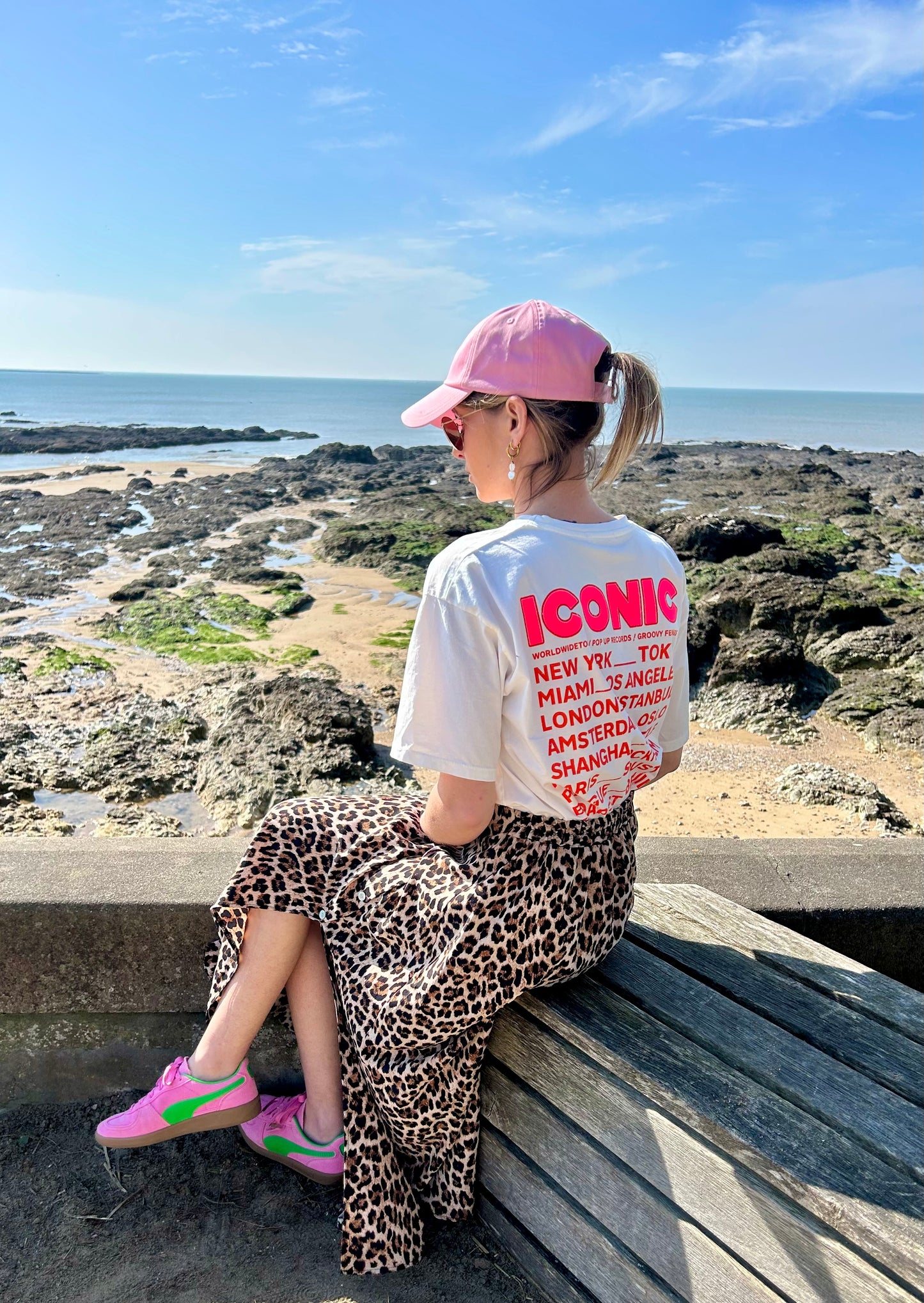 T-shirt ICONIC blanc