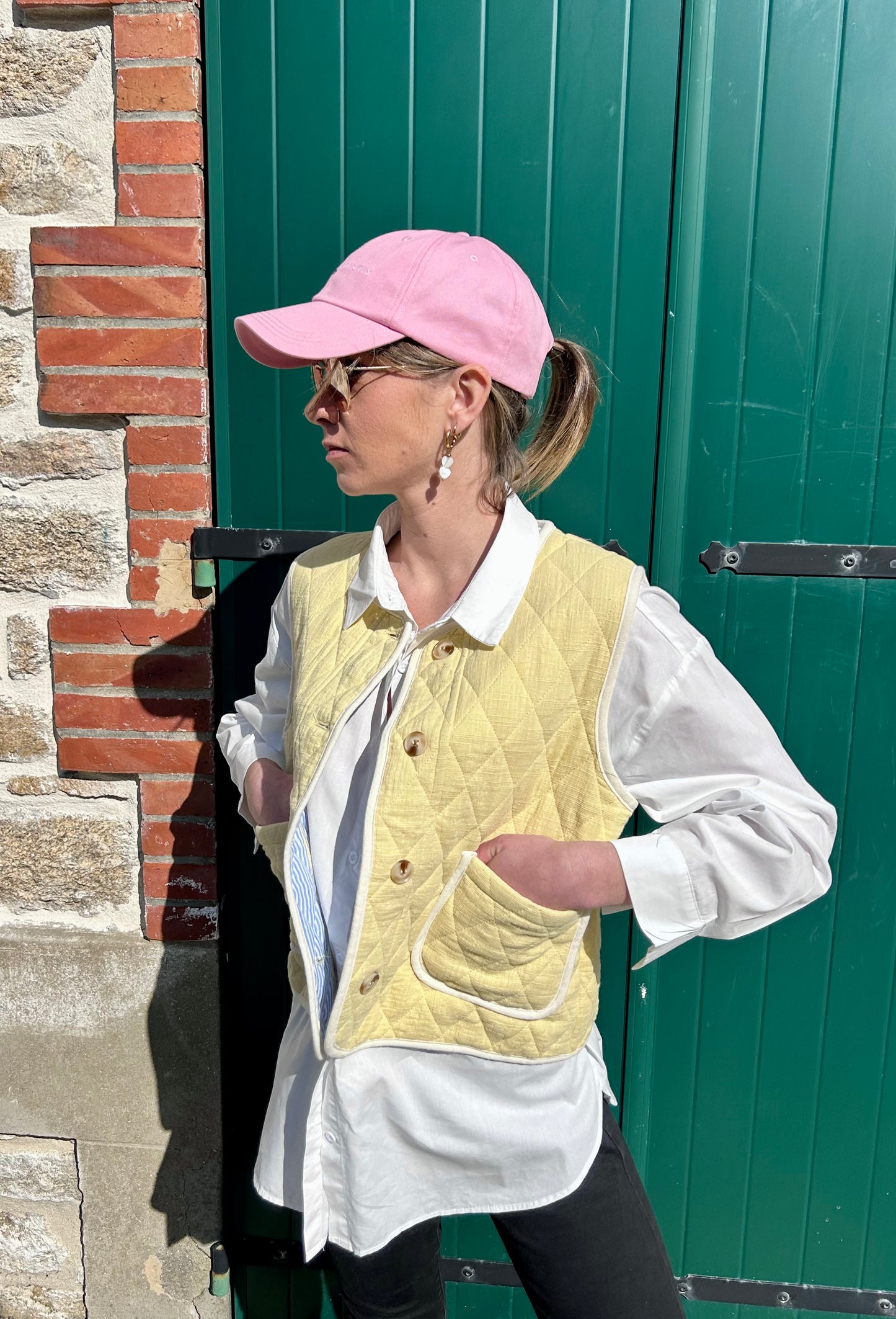 Gilet Ninon jaune