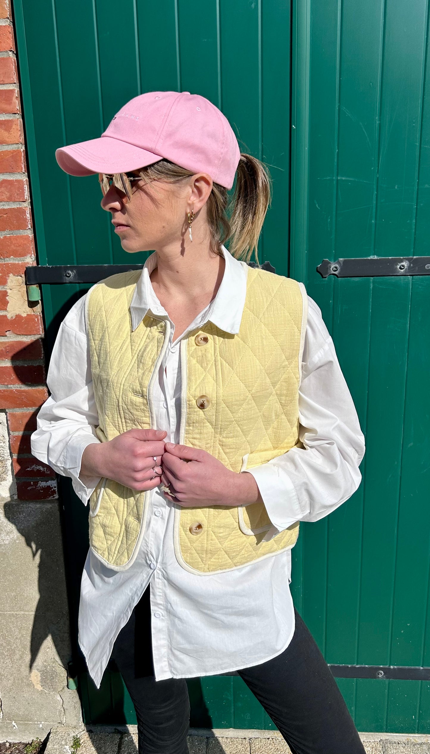 Gilet Ninon jaune