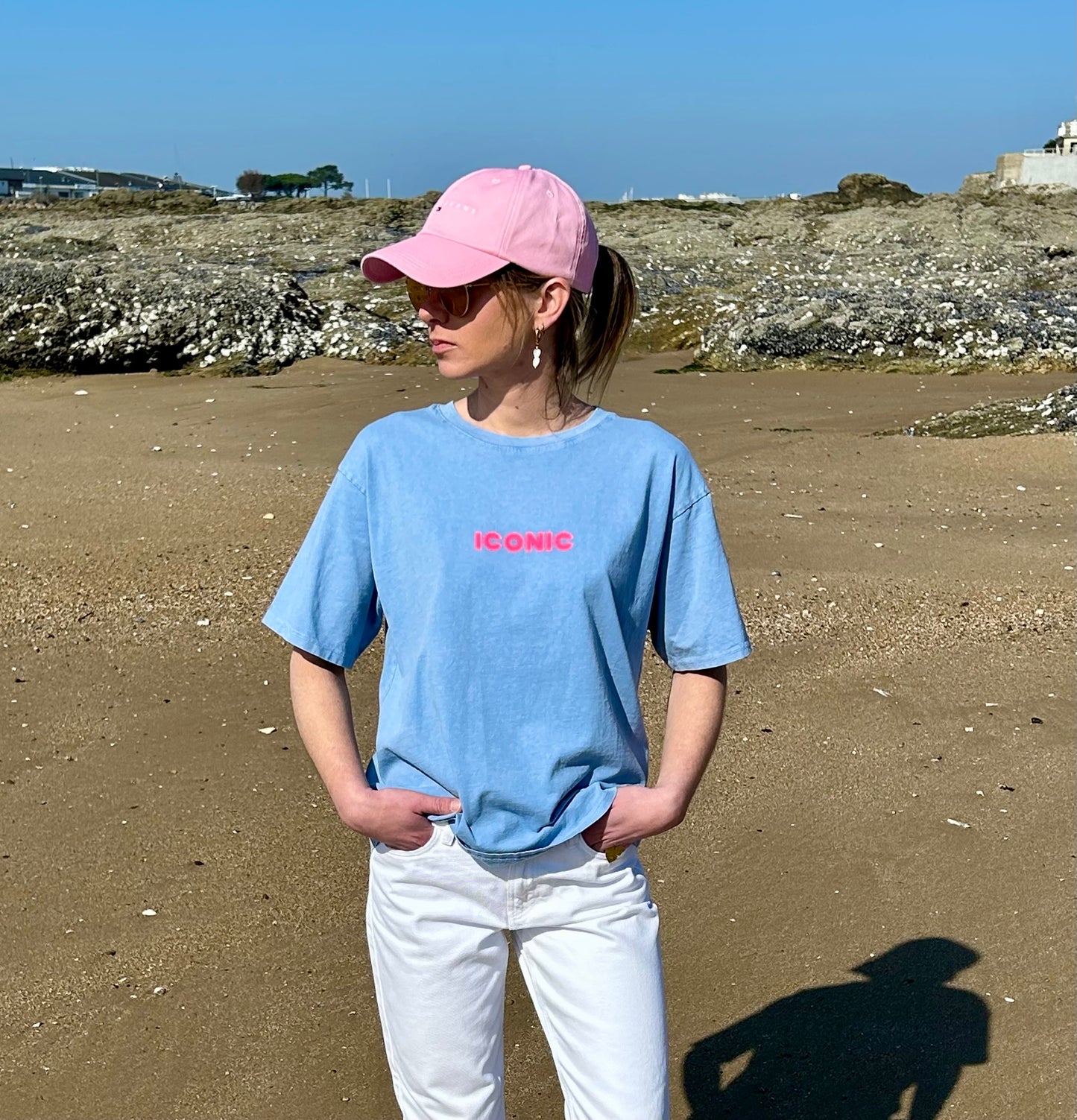 T-shirt ICONIC bleu