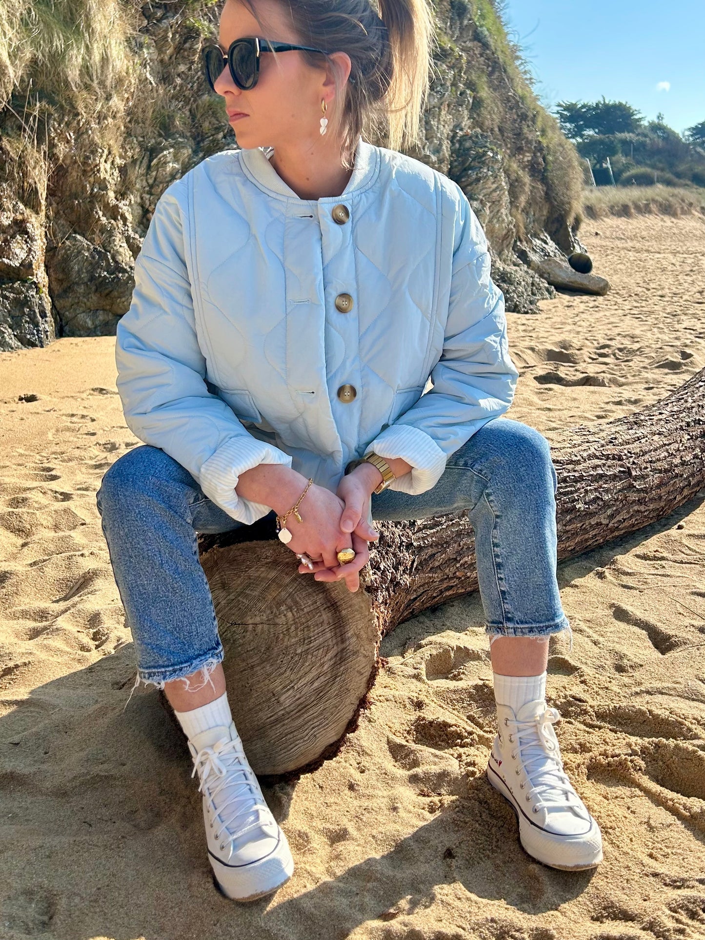 Veste Andréa bleu
