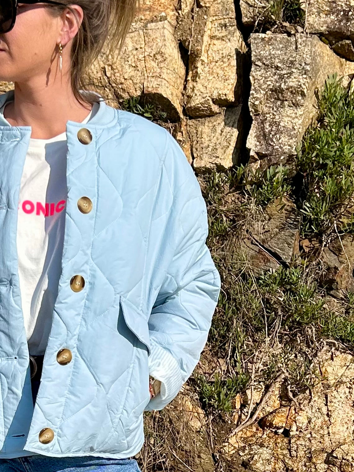 Veste Andréa bleu