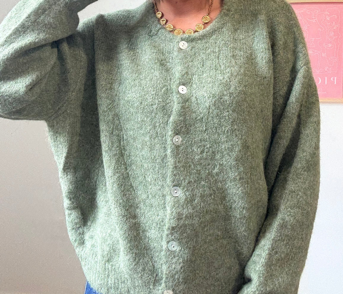 Gilet ted vert