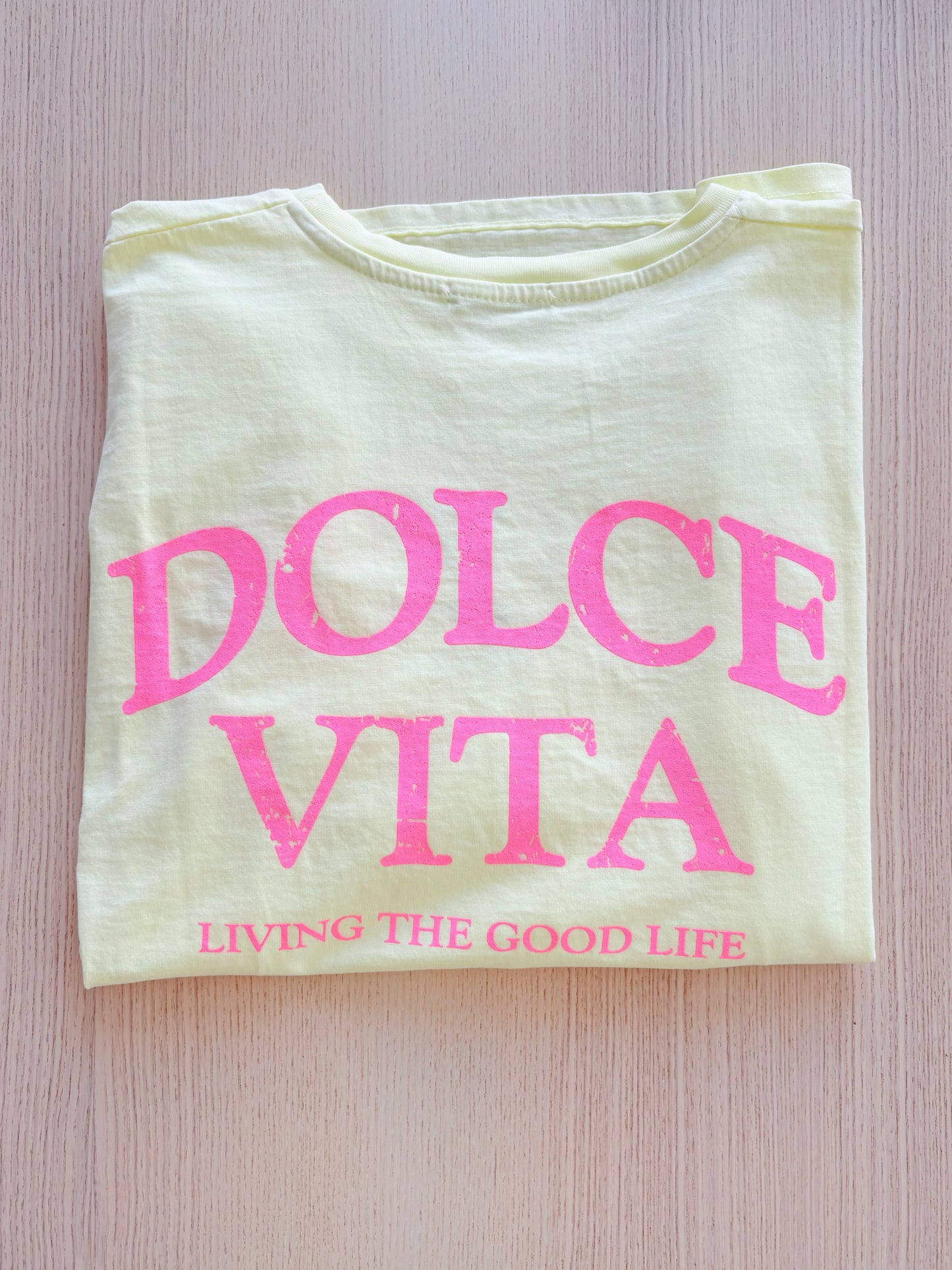 T-shirt Dolce Vita jaune