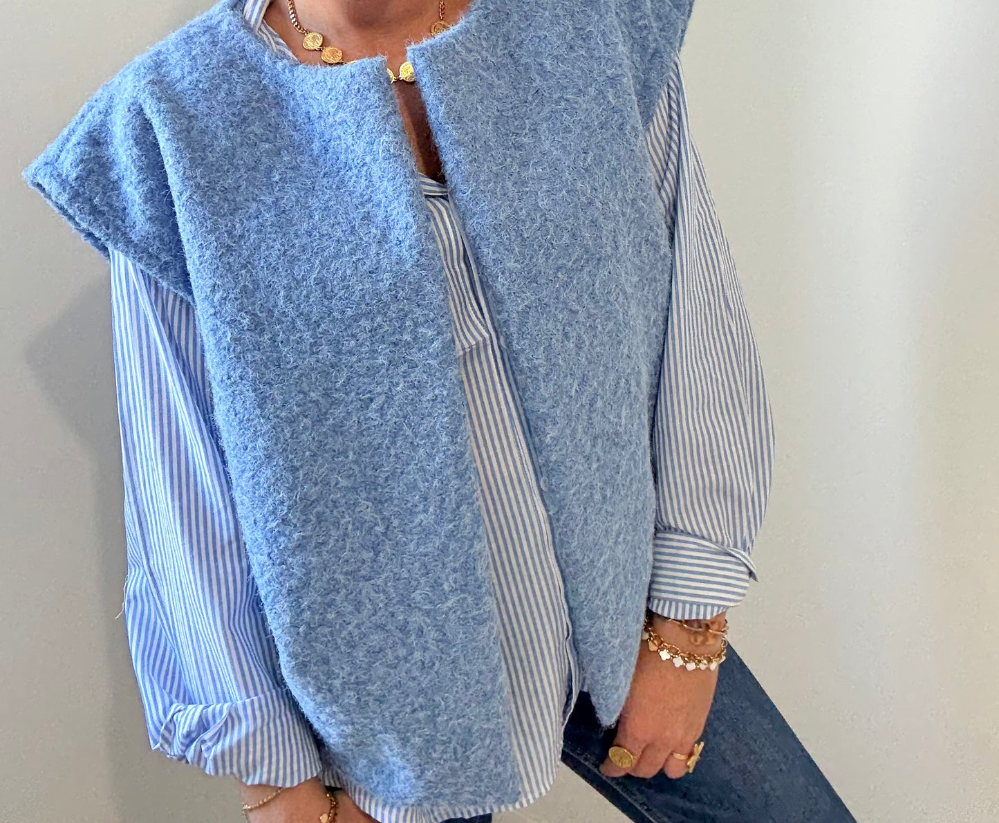 Gilet Jude bleu