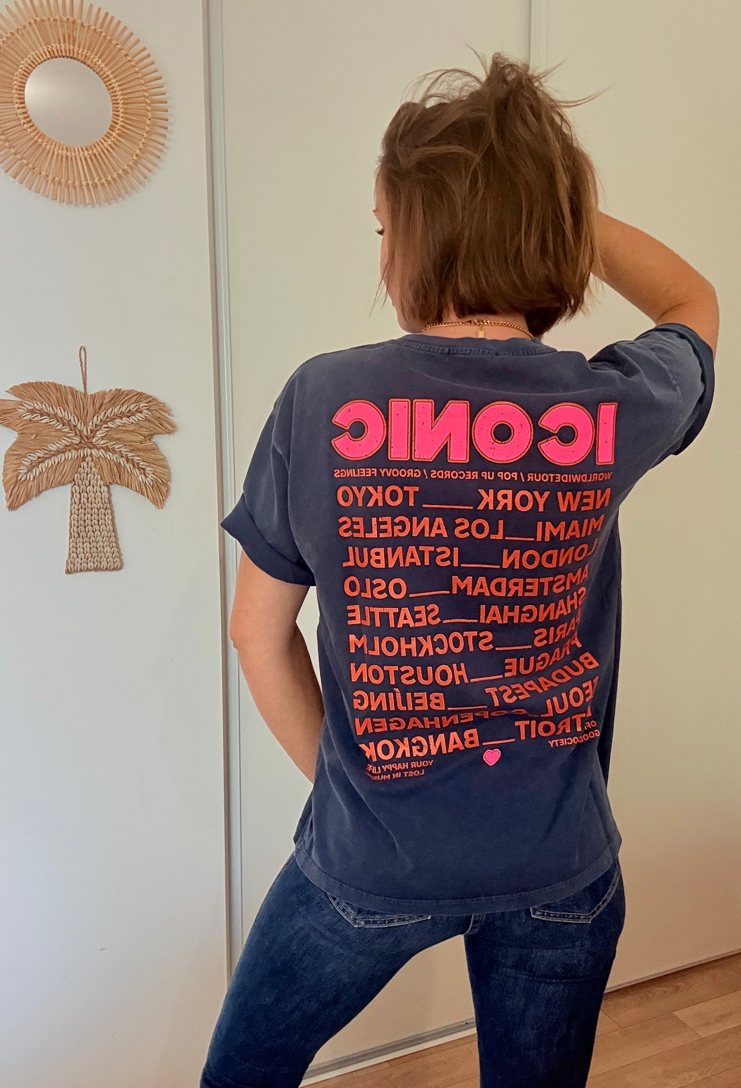 T-shirt ICONIC marine