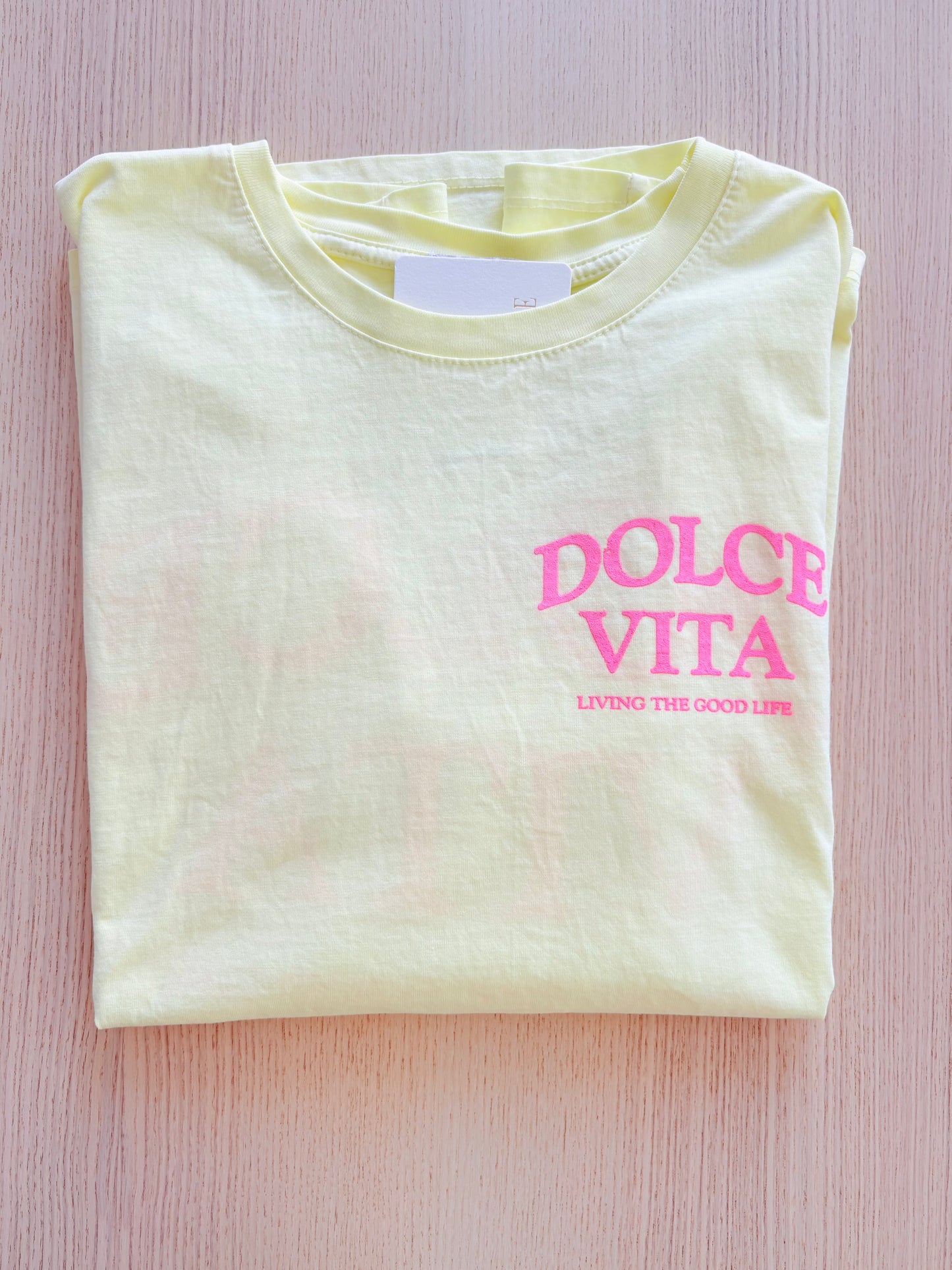 T-shirt Dolce Vita jaune