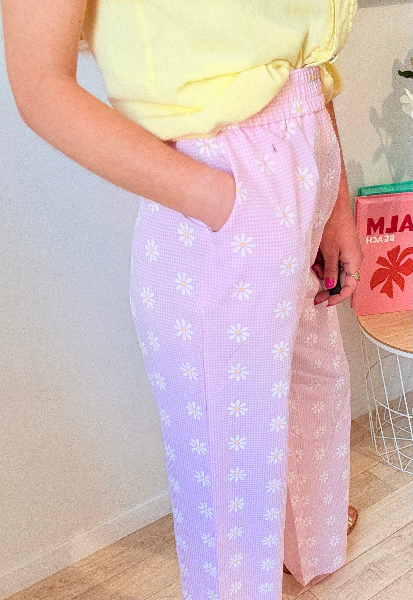 Pantalon fleur 🌸