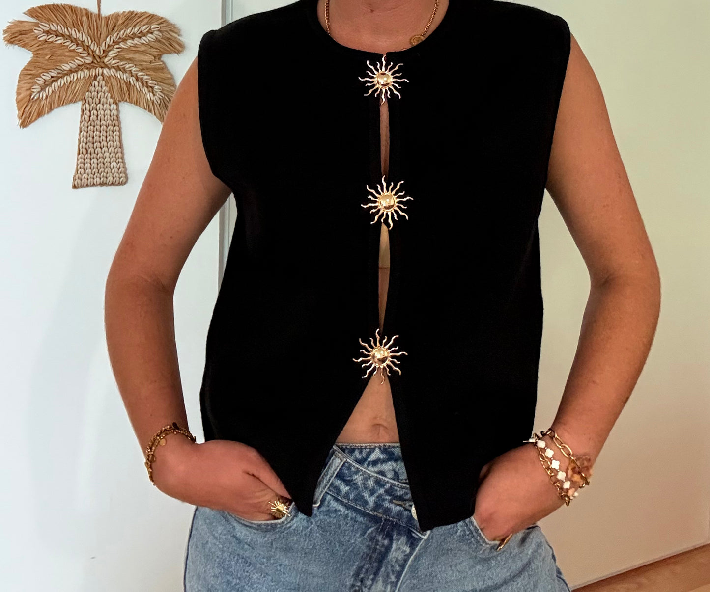 Pull soleil noir