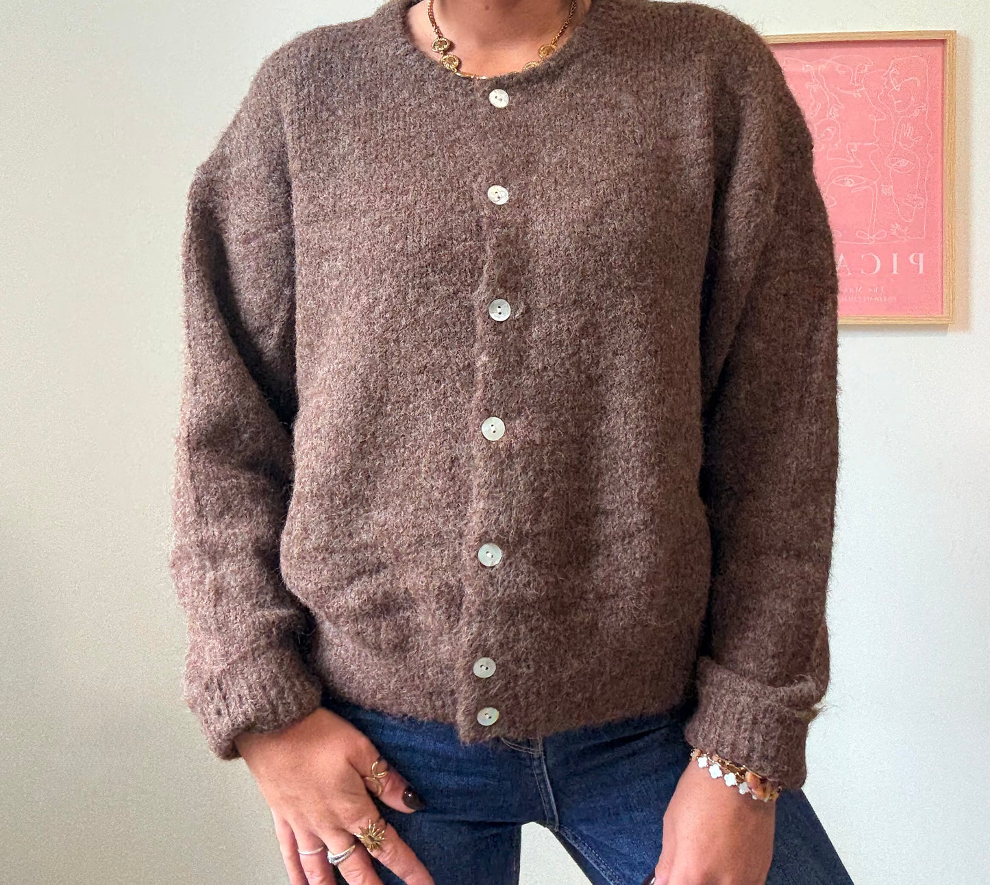 Gilet Ted marron