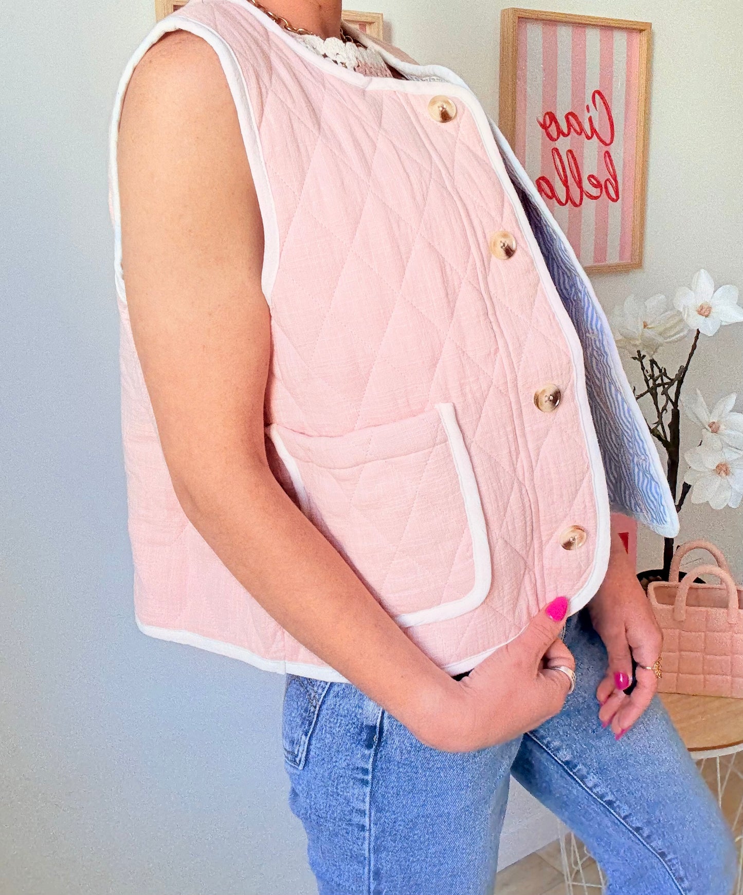Veste sans manche Lily