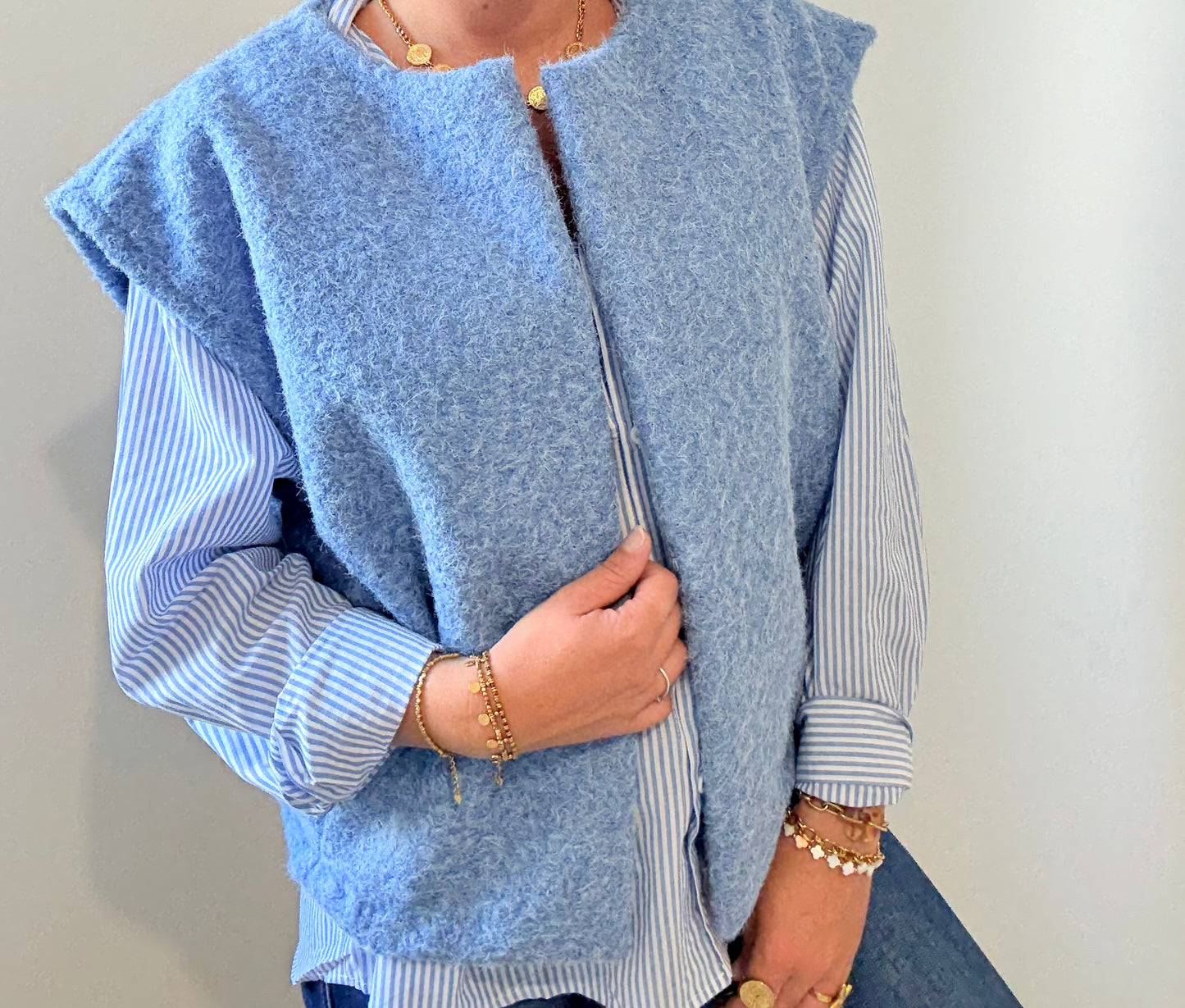 Gilet Jude bleu