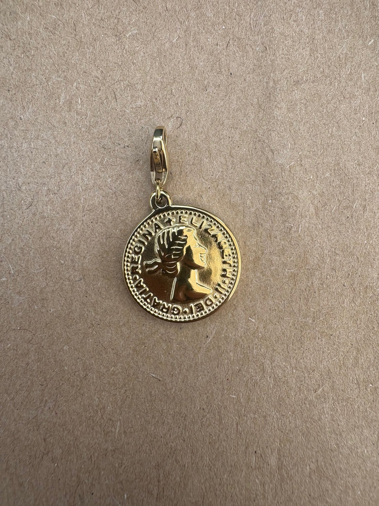 Charm pièce de monnaie