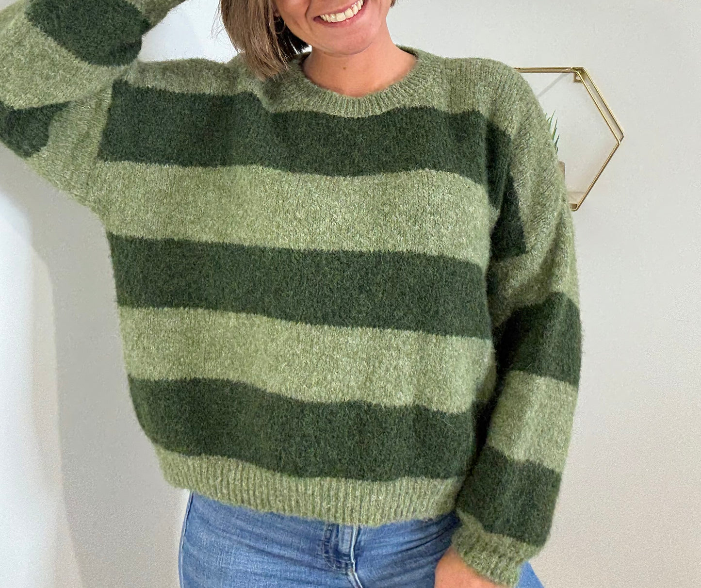 Pull Camille kaki