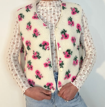 Veste fleur