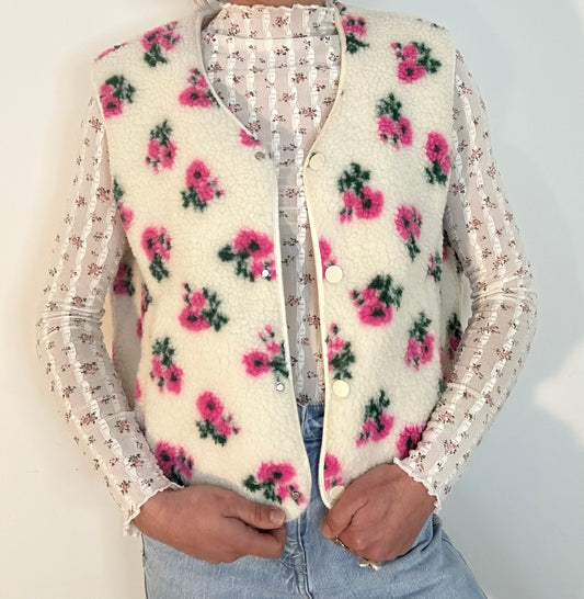 Veste fleur
