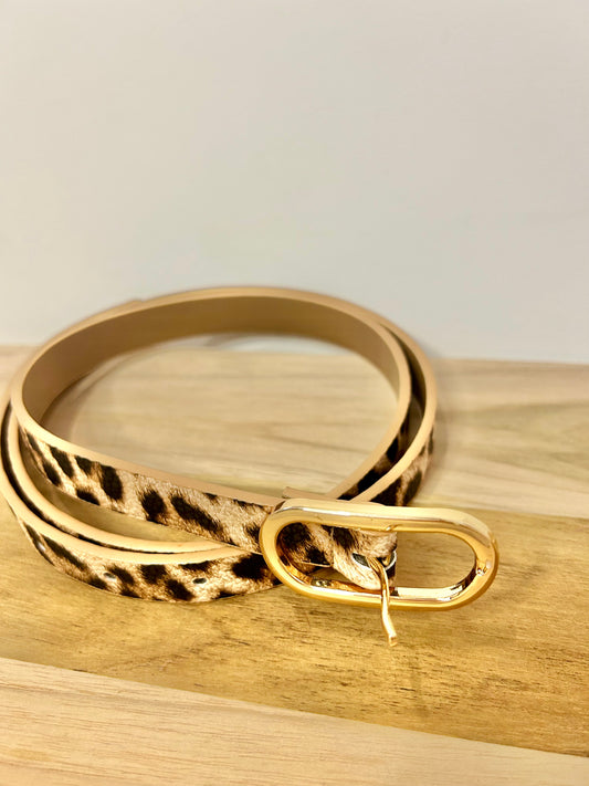 Ceinture Léopard