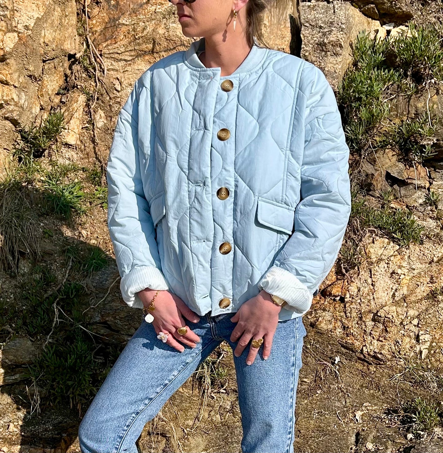 Veste Andréa bleu