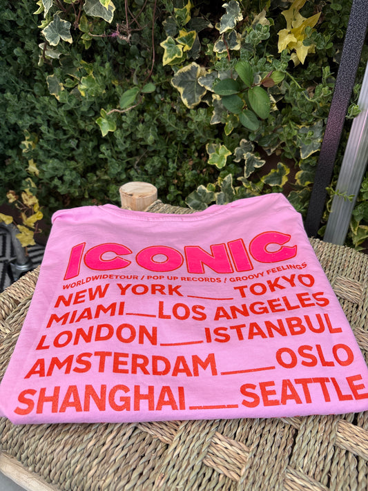 T-shirt iconic rose