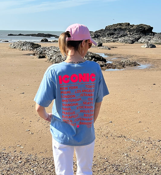 T-shirt ICONIC bleu