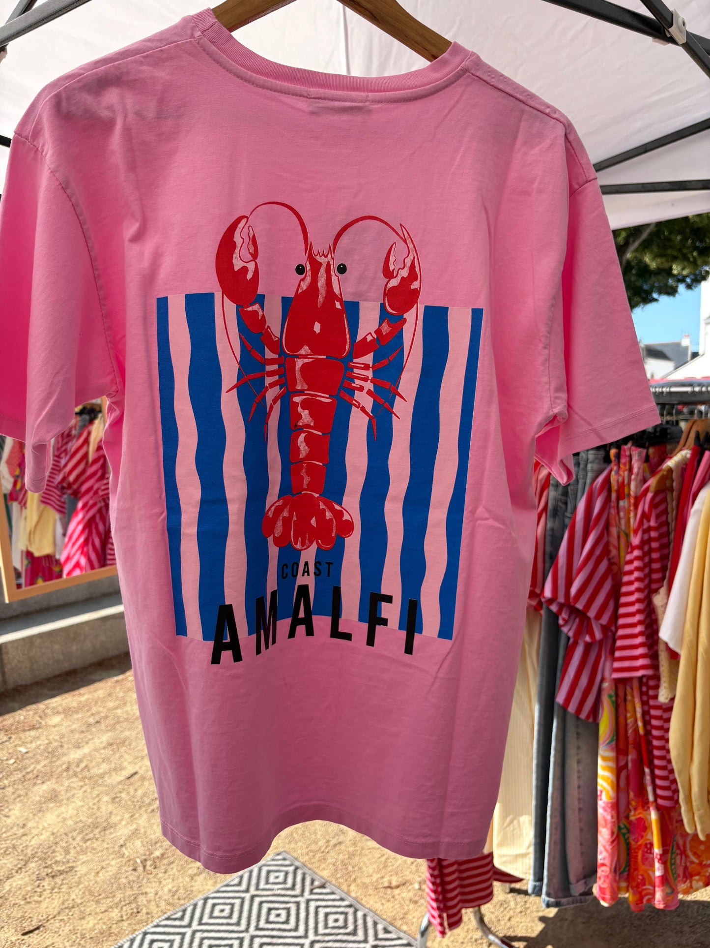 T-shirt Amalfi rose