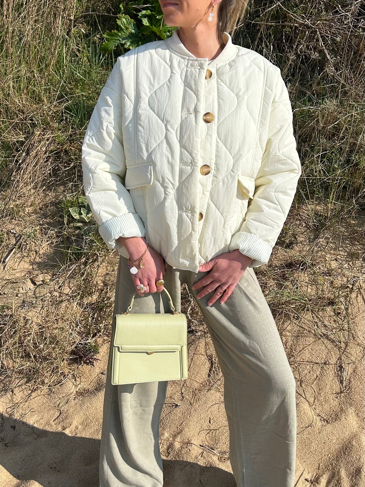 Veste Andréa écru