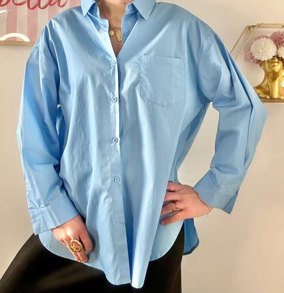 Chemise Sarah Bleu