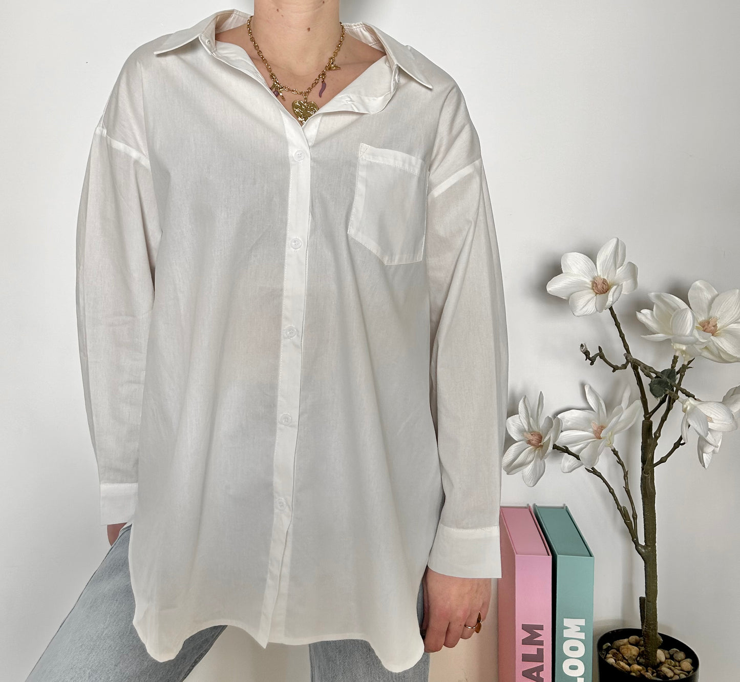 Chemise Sarah blanche
