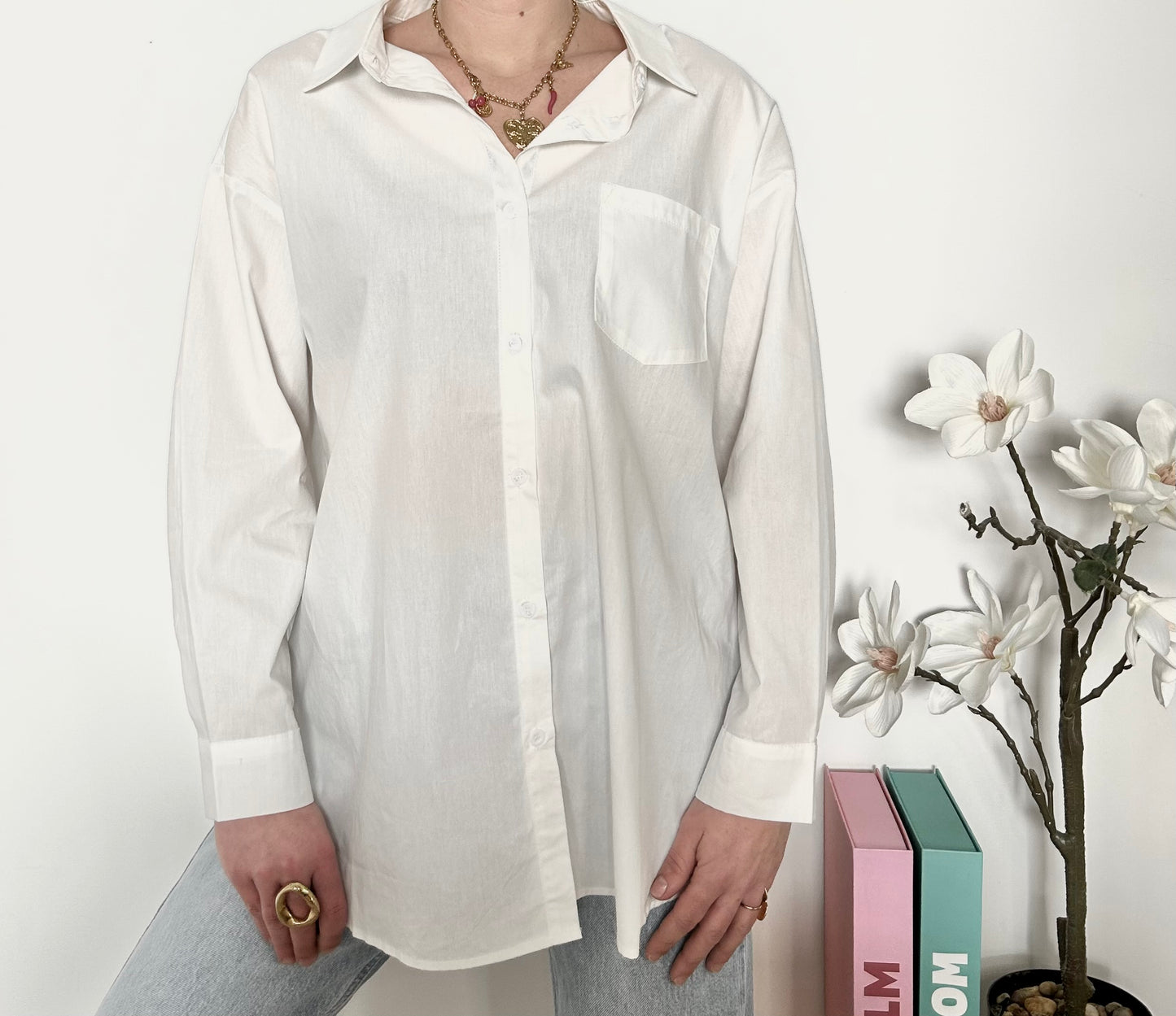 Chemise Sarah blanche