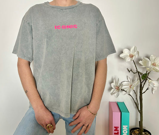 T-shir ICONIC gris