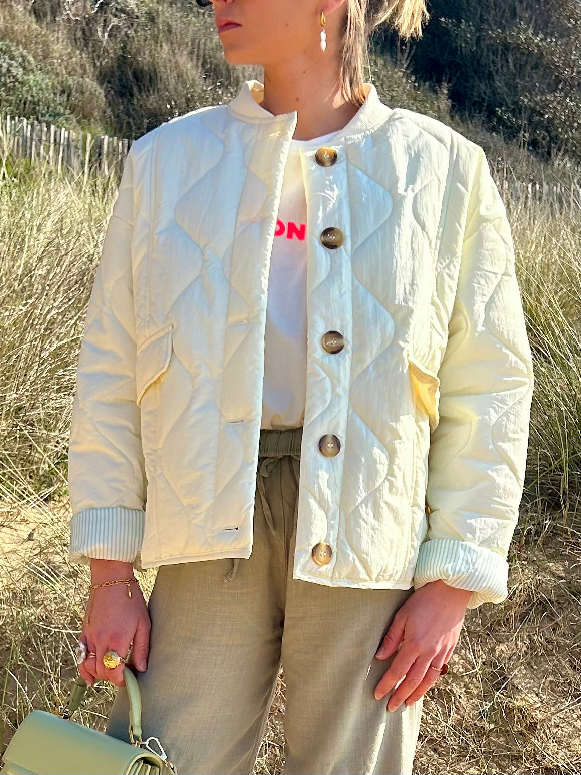 Veste Andréa écru