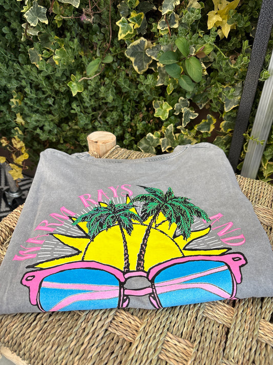 T-shirt Sunny Day’s gris