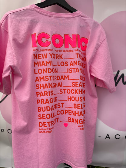 T-shirt iconic rose