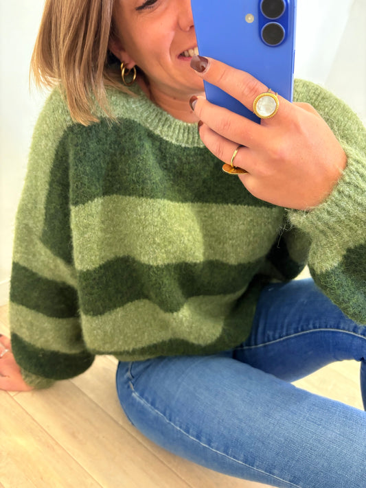 Pull Camille kaki