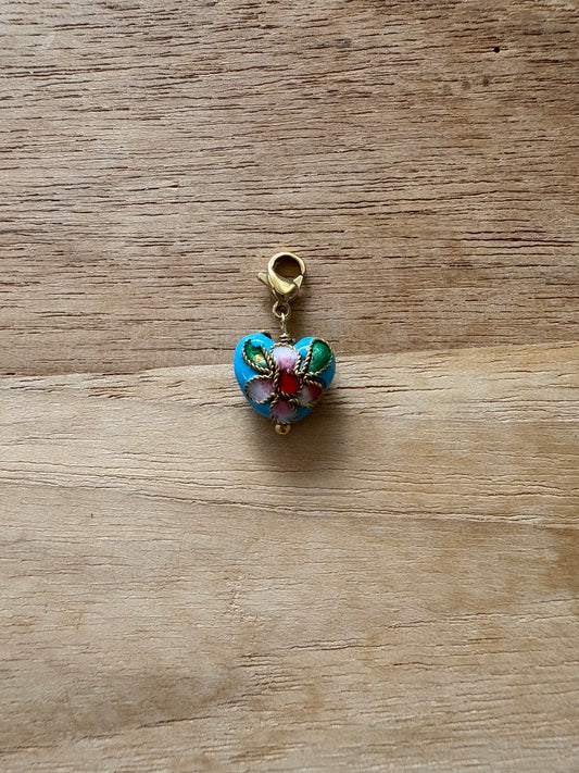 Charm’s petit cœur bleu