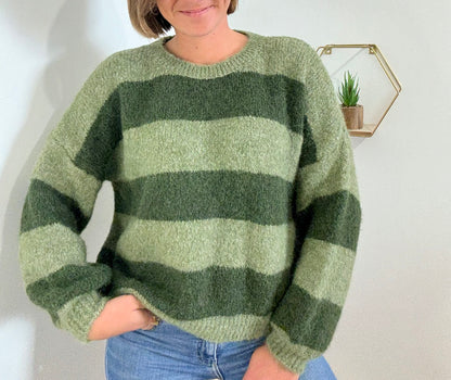 Pull Camille kaki