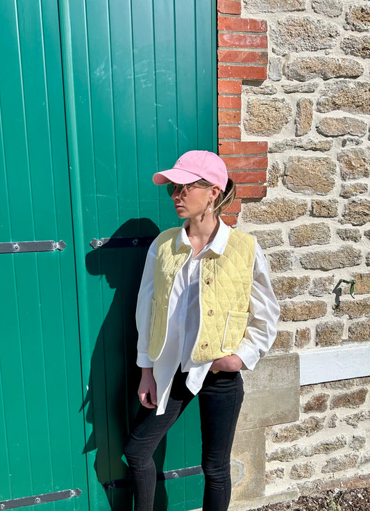 Gilet Ninon jaune