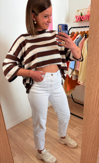 Jean Blanc Mom Fit