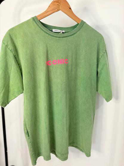 T-shirt ICONIC vert