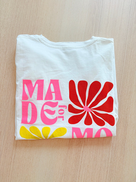 T-shirt Flower blanc