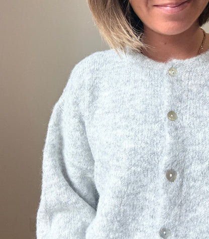 Gilet Ted gris perle