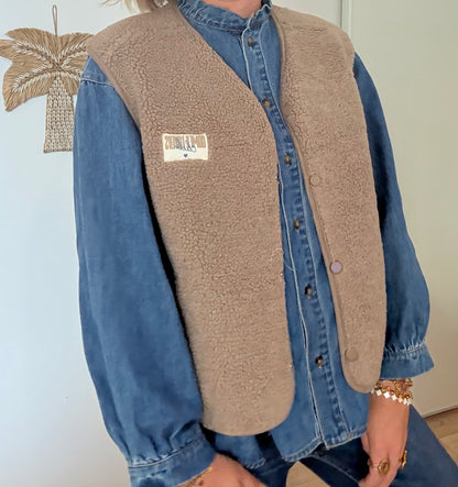 Veste Fantine taupe