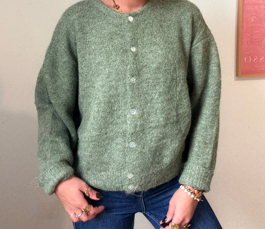 Gilet ted vert
