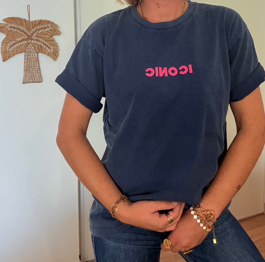 T-shirt ICONIC marine