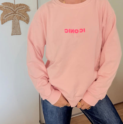 Pull iconic rose pale