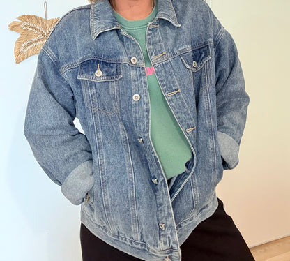 Veste en jean love