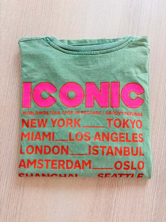 T-shirt ICONIC vert
